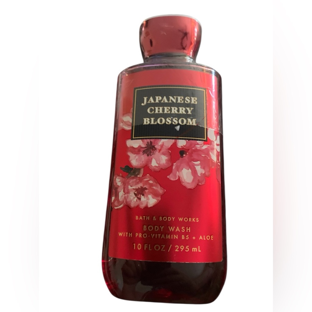 Bath & Body Works JAPANESE CHERRY BLOSSOM Body Wash 10 oz